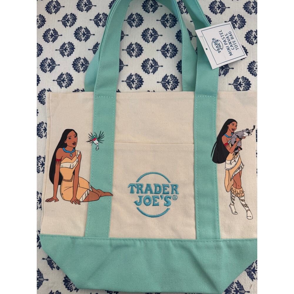 Disney Pocahontas Custom Made Trader Joes Mini Tote